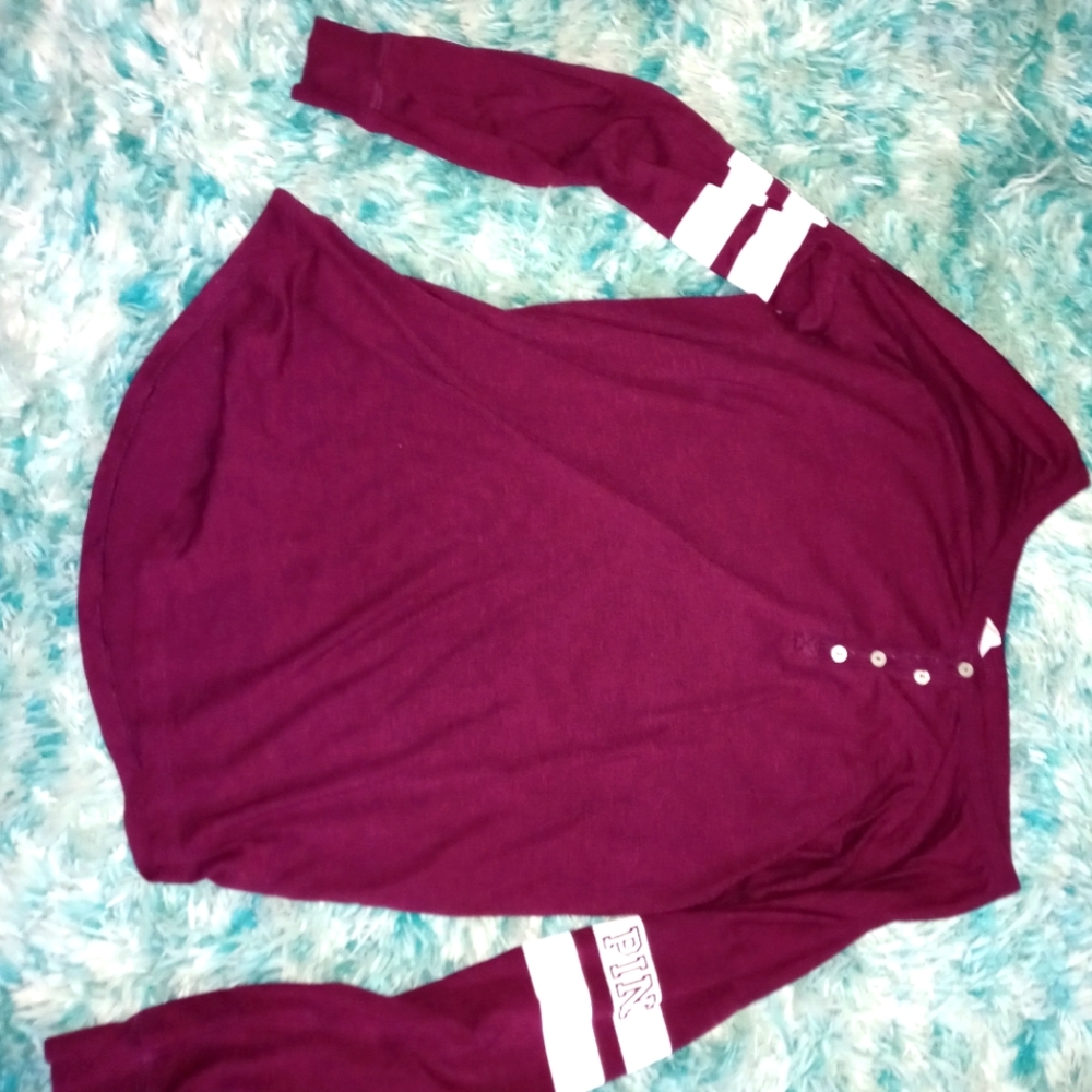 Love pink x small top nice condition washed